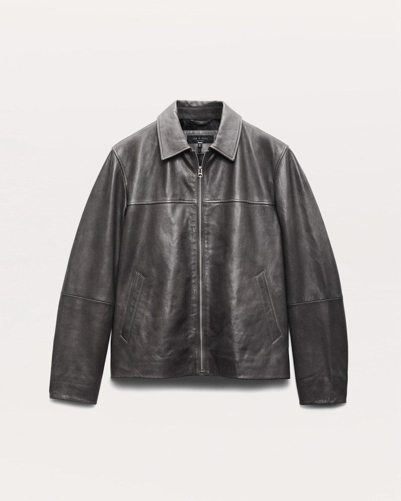 Melrose Leather Blouson Jacket 1