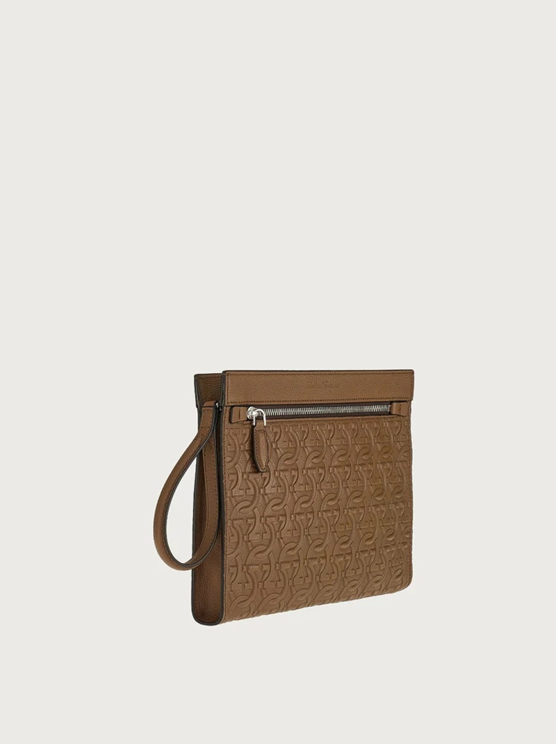 FERRAGAMO GANCINI CLUTCH outlook