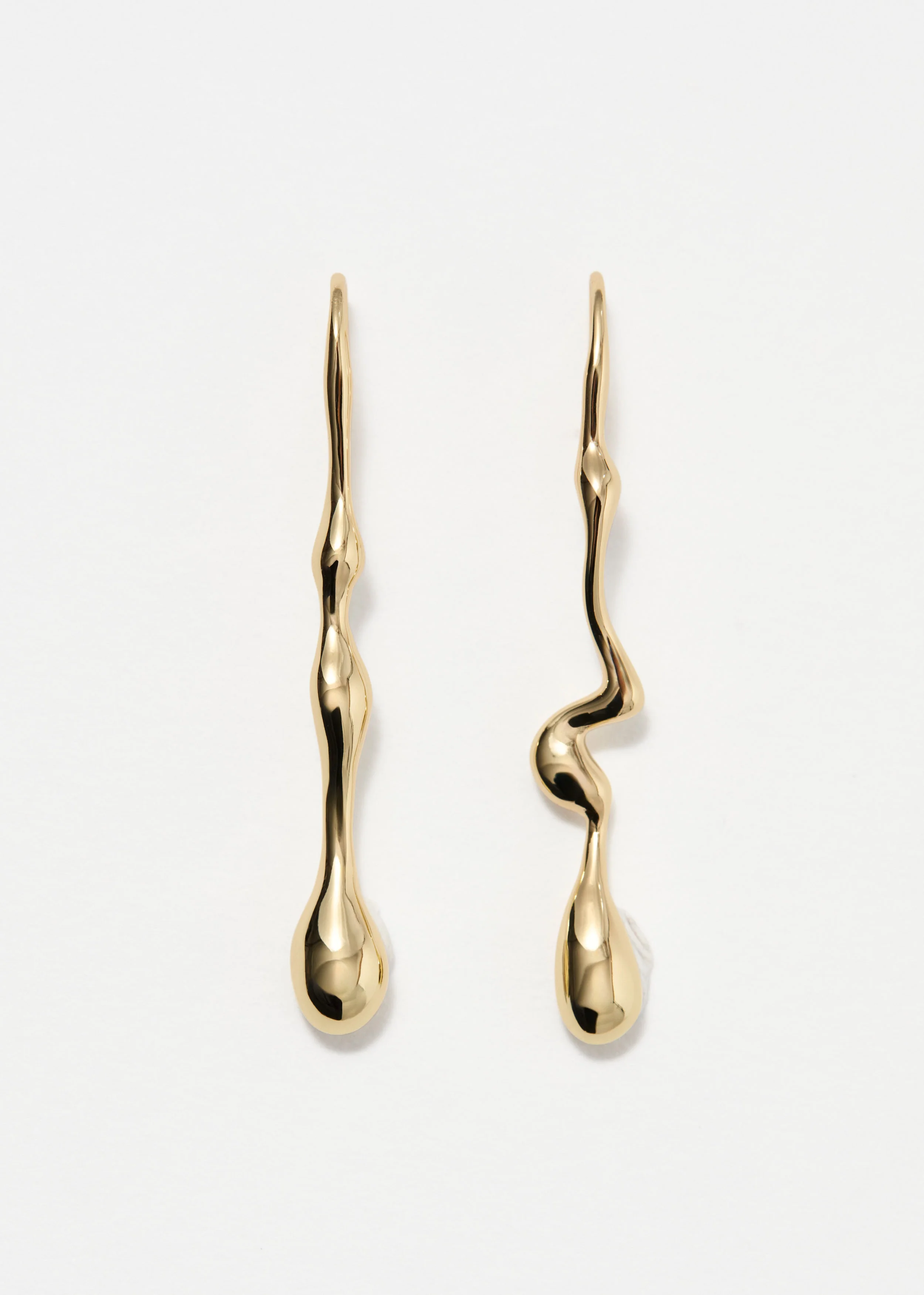 Elongated Drop Earrings - 1