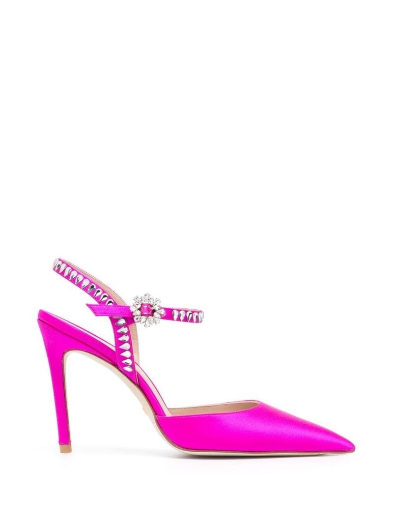 Gemcut ankle-strap pumps - 1