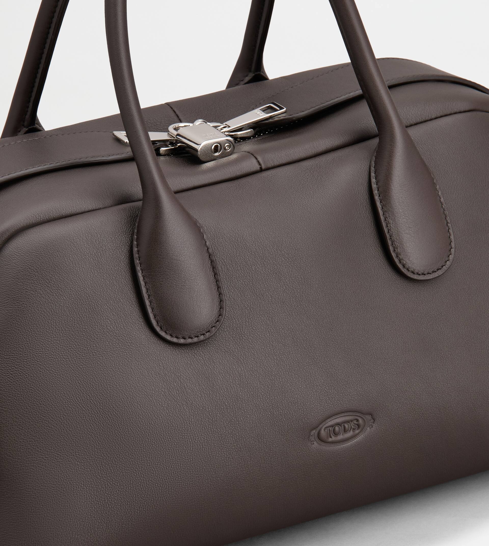 TOD'S DARSENA IN LEATHER MEDIUM - BROWN - 8