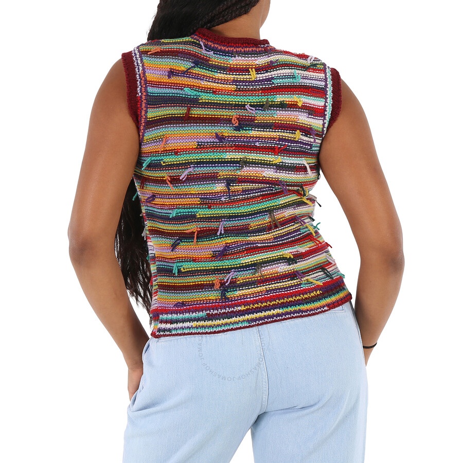 Chloe Ladies Multicolor Sleeveless Jumper - 6