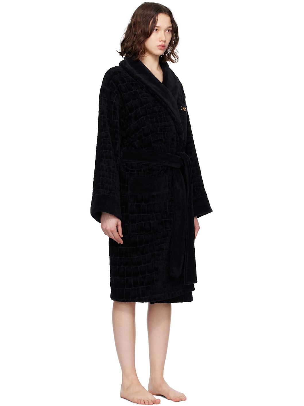 Black Medusa 95 Bathrobe - 2