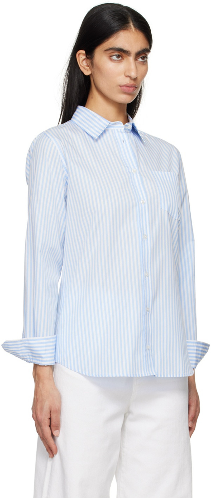 WEEKEND Max Mara Blue Viglio Shirt outlook