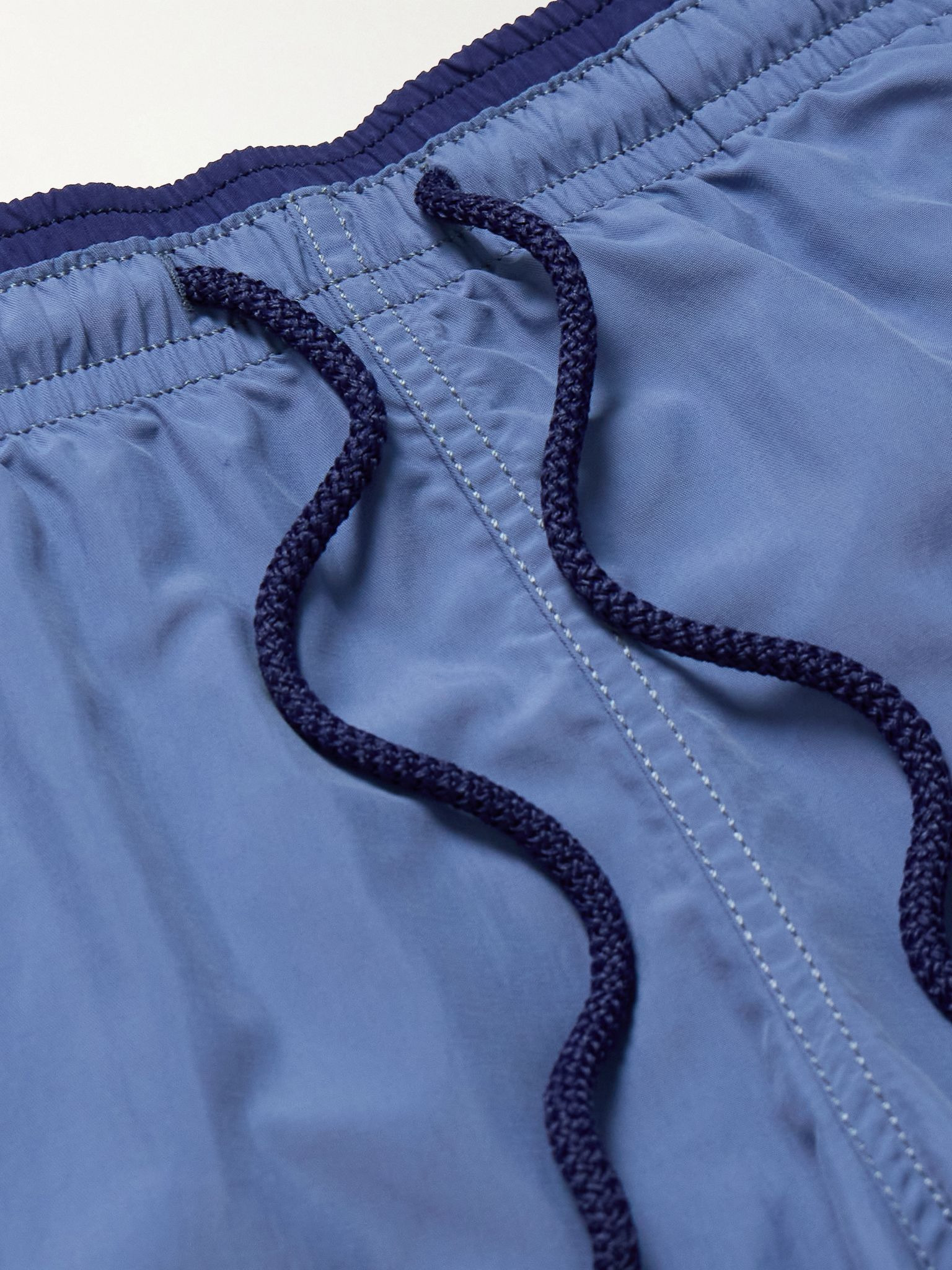 Moka Straight-Leg Mid-Length ECONYL® Swim Shorts Blue - 4