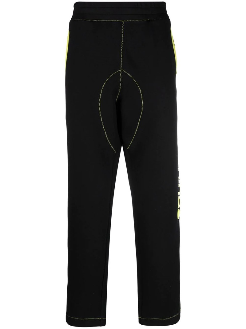 logo-print track pants 1