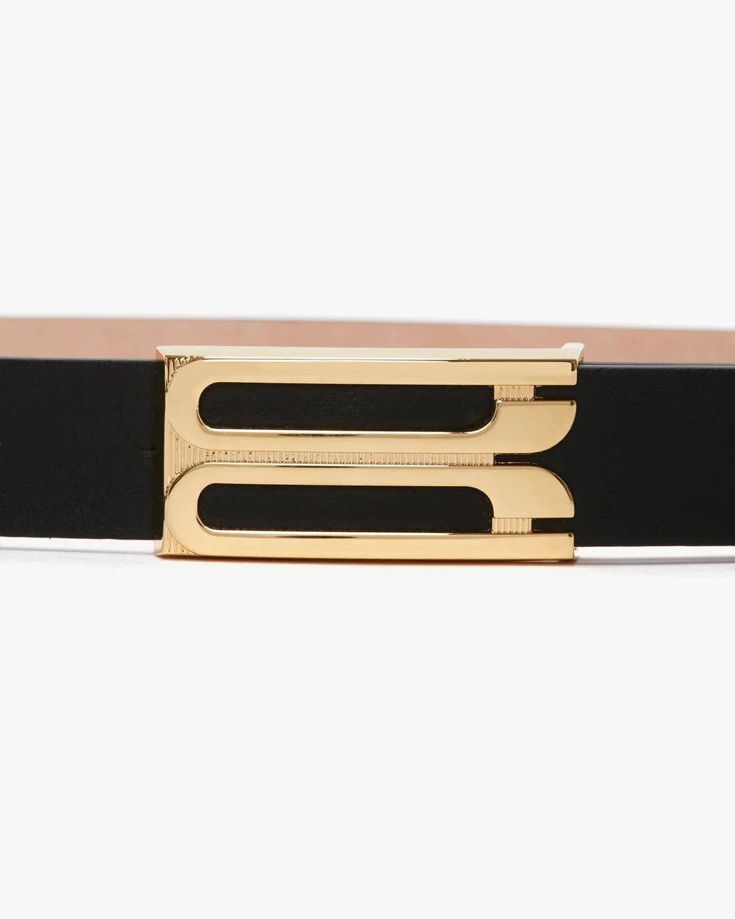 FRAME BUCKLE BELT BLACK - 3