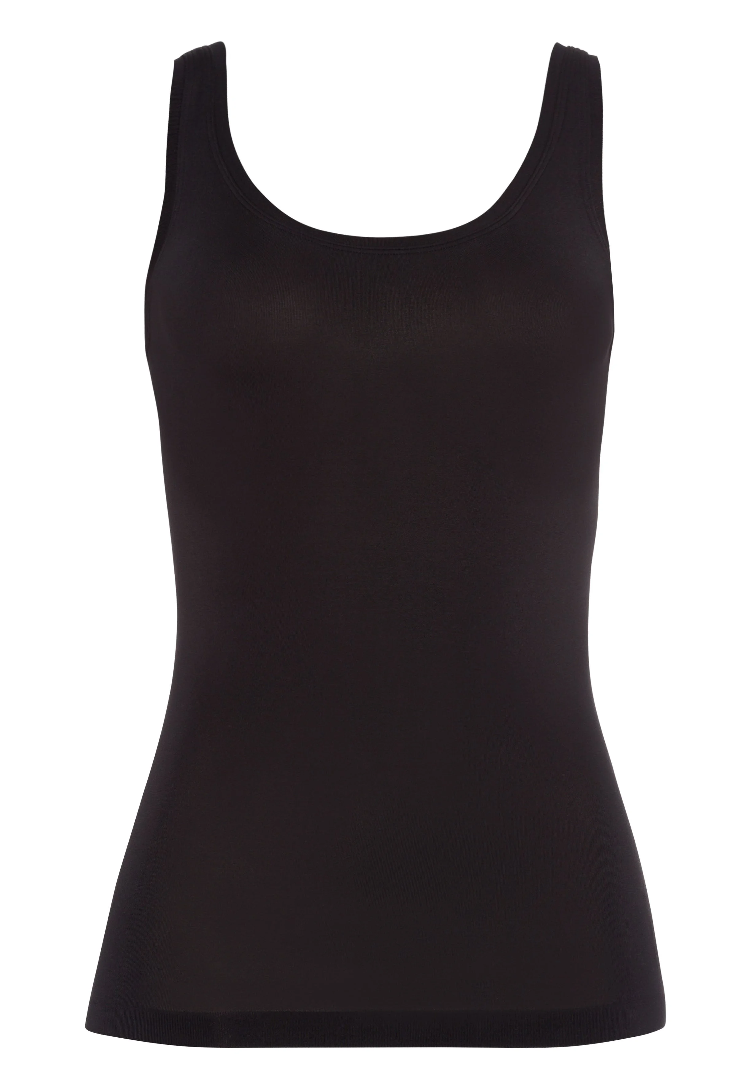 Touch Feeling Round Neck Tank Top - 1