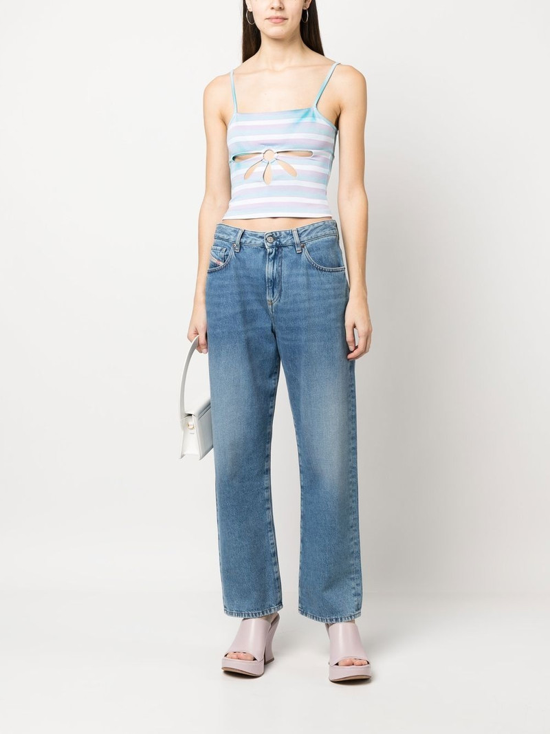 Collina Strada stripe-detail tank top outlook