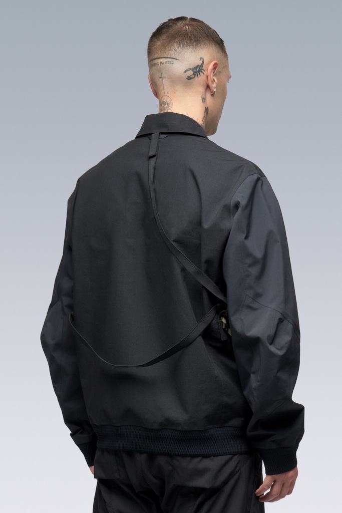 J94-VT 3L Varsity Jacket Black - 28
