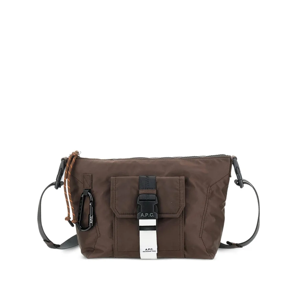 A.P.C. Brown Shoulder Bags Men - 1