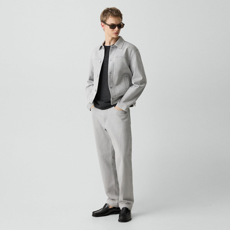 Theory Trucker Jacket in Tinted Denim outlook