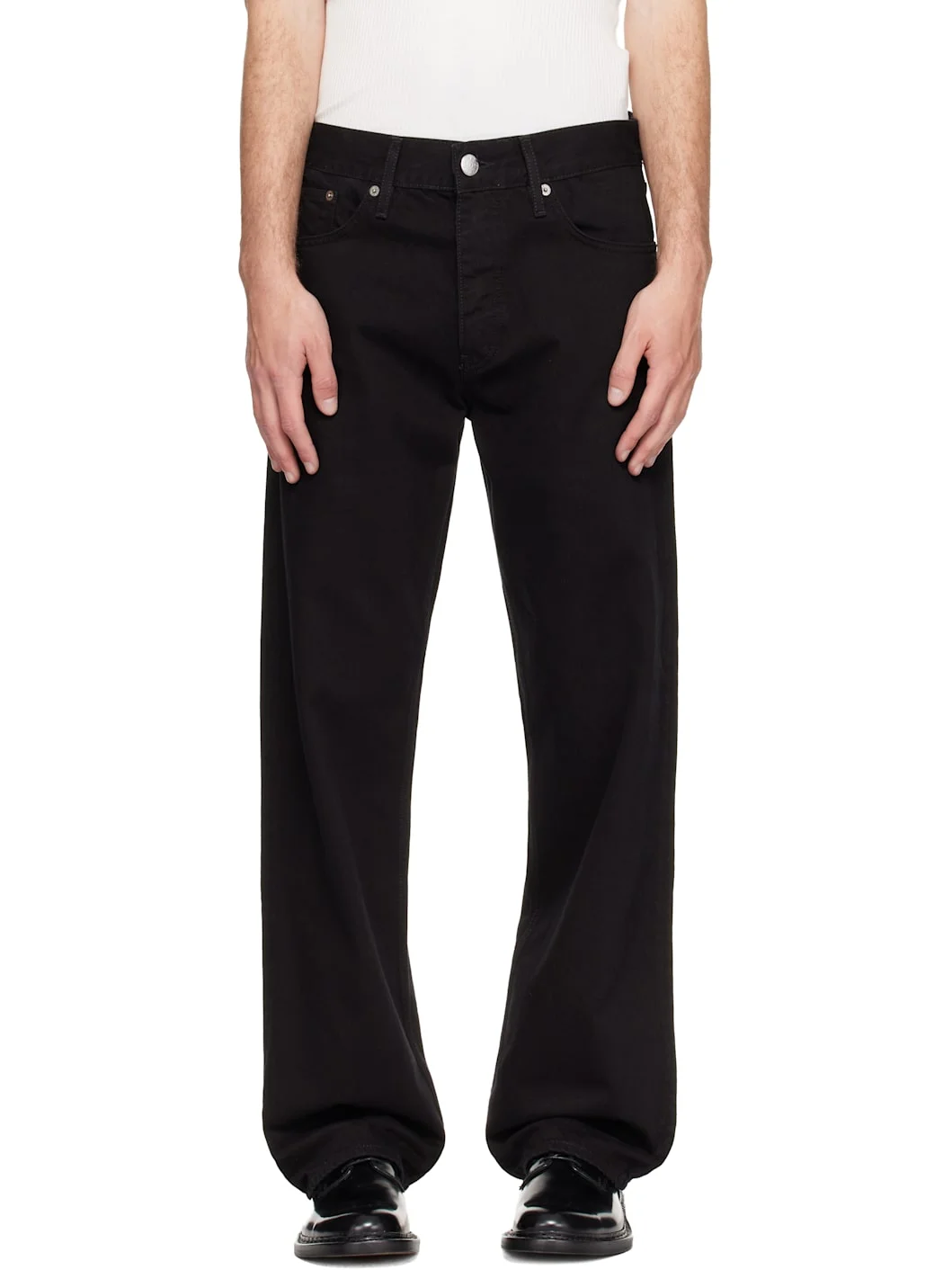 Black Loose Jeans - 1