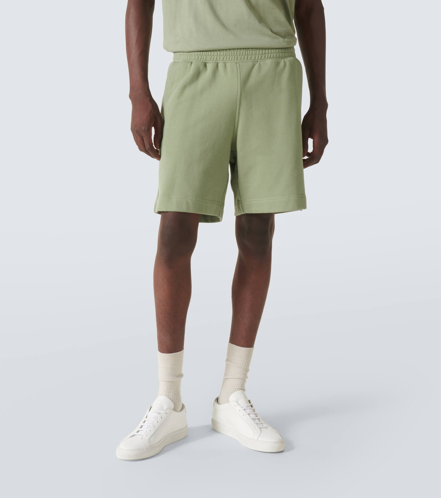 4G cotton fleece Bermuda shorts - 3