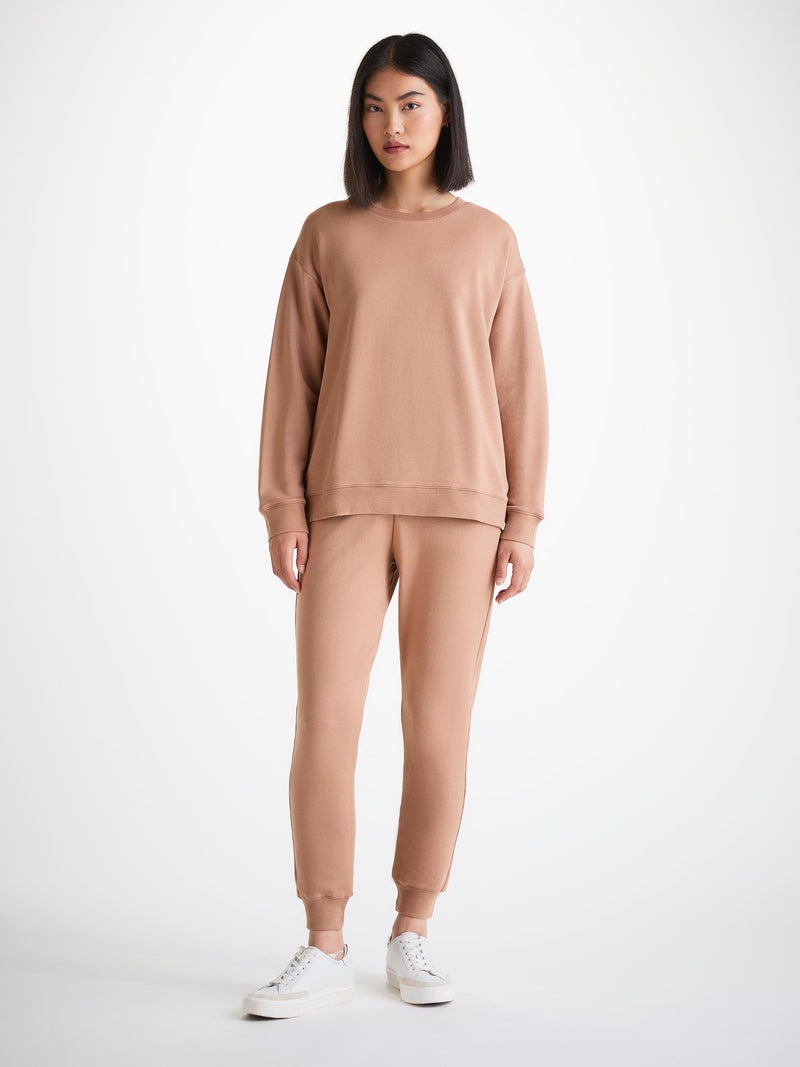 Women's Sweatshirt Quinn Cotton Modal Latte - 3