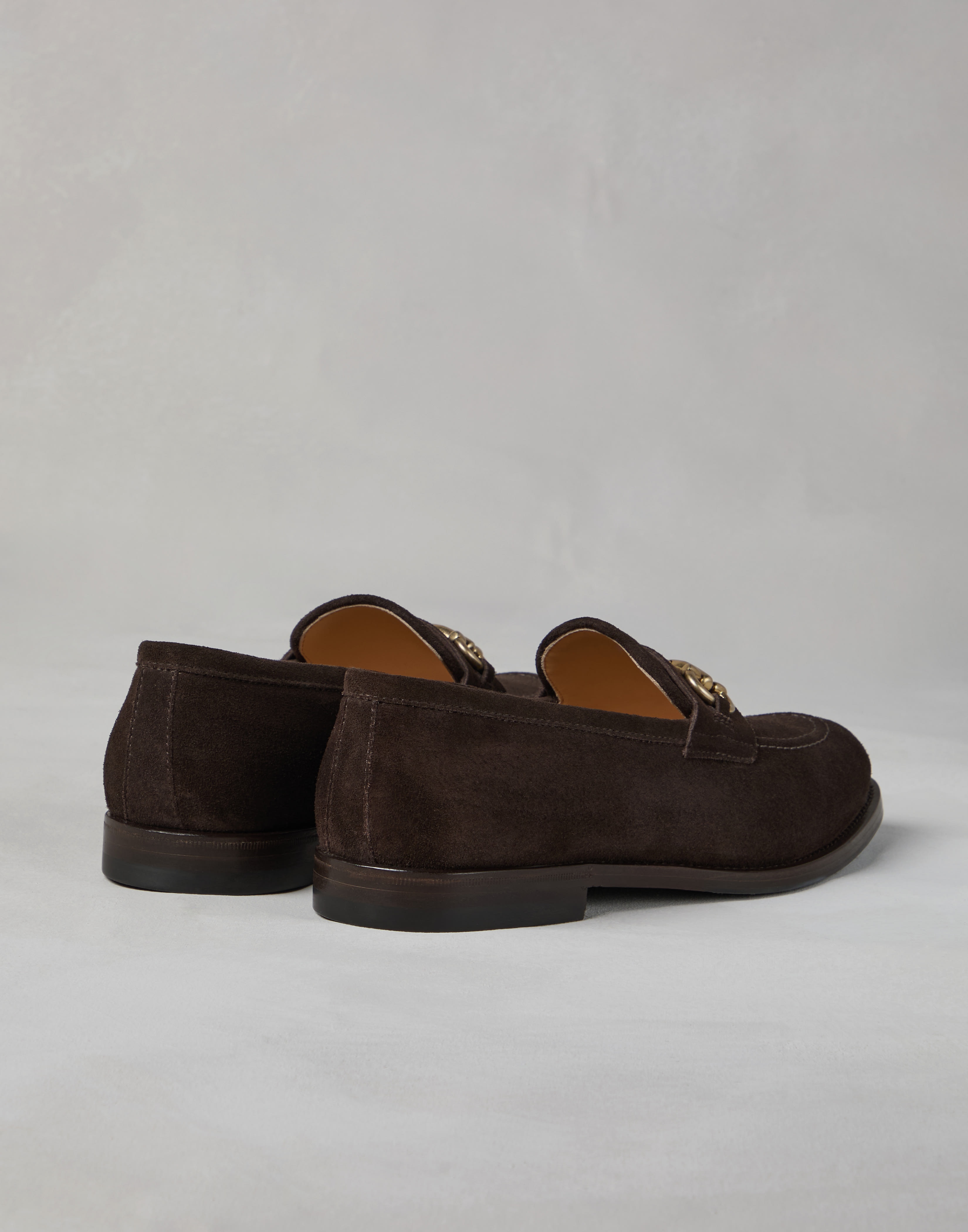 Suede loafers with bit - 2