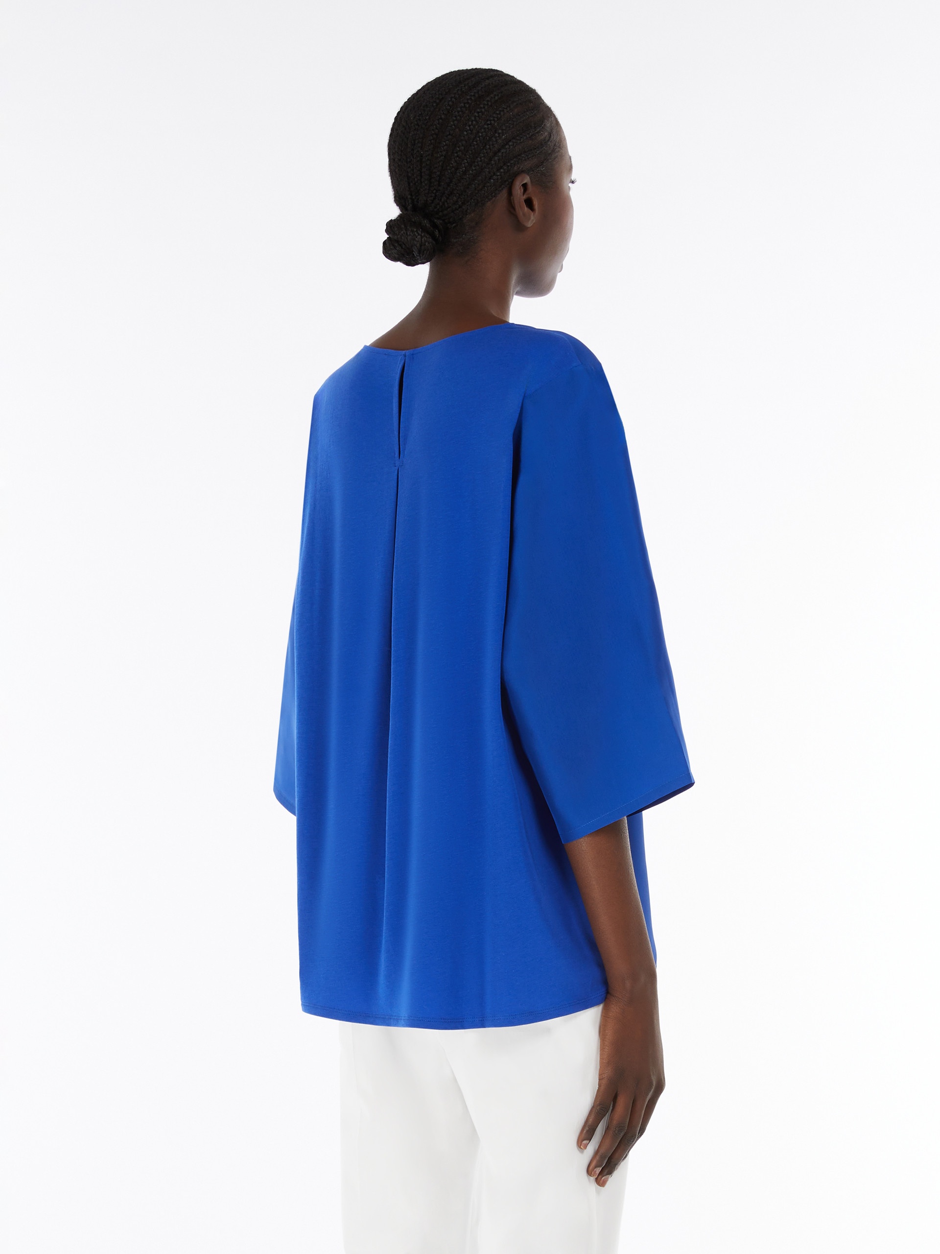 PRIMO Silk and jersey blouse - 4