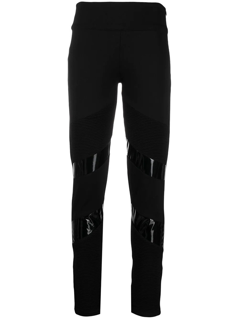Iconic biker jogging leggings 1
