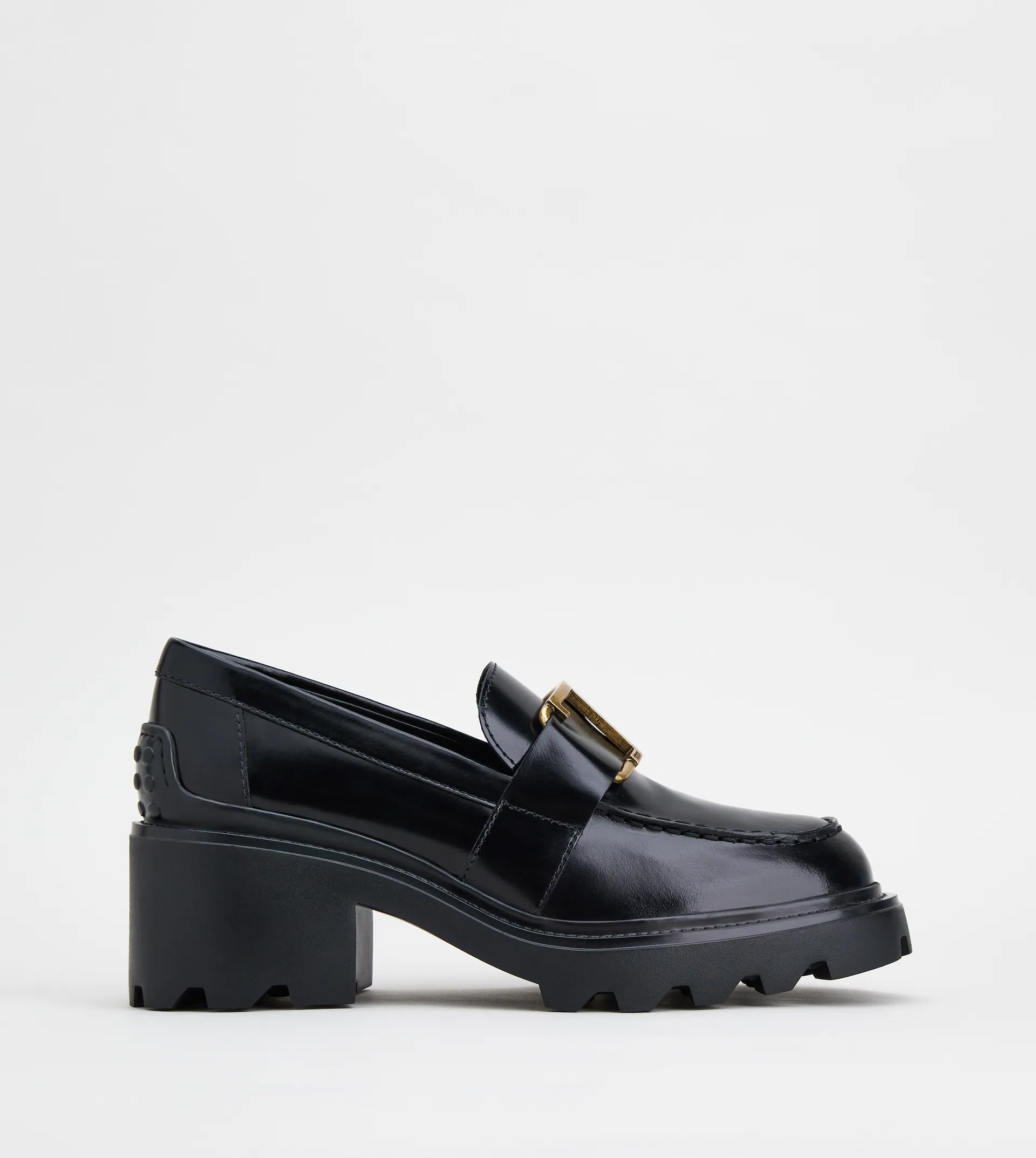 LOAFERS IN LEATHER - BLACK - 2