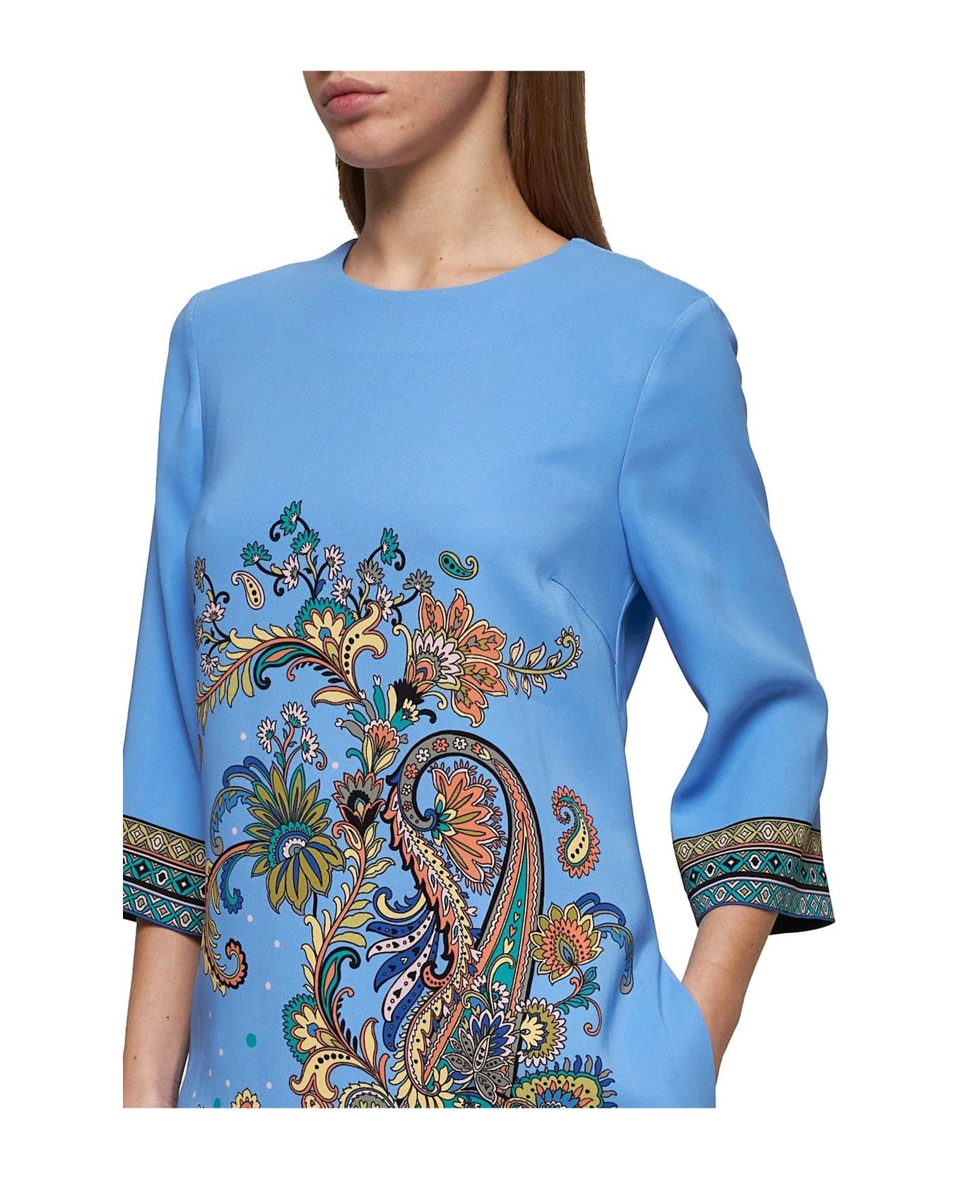 Floral-printed Dress - 4