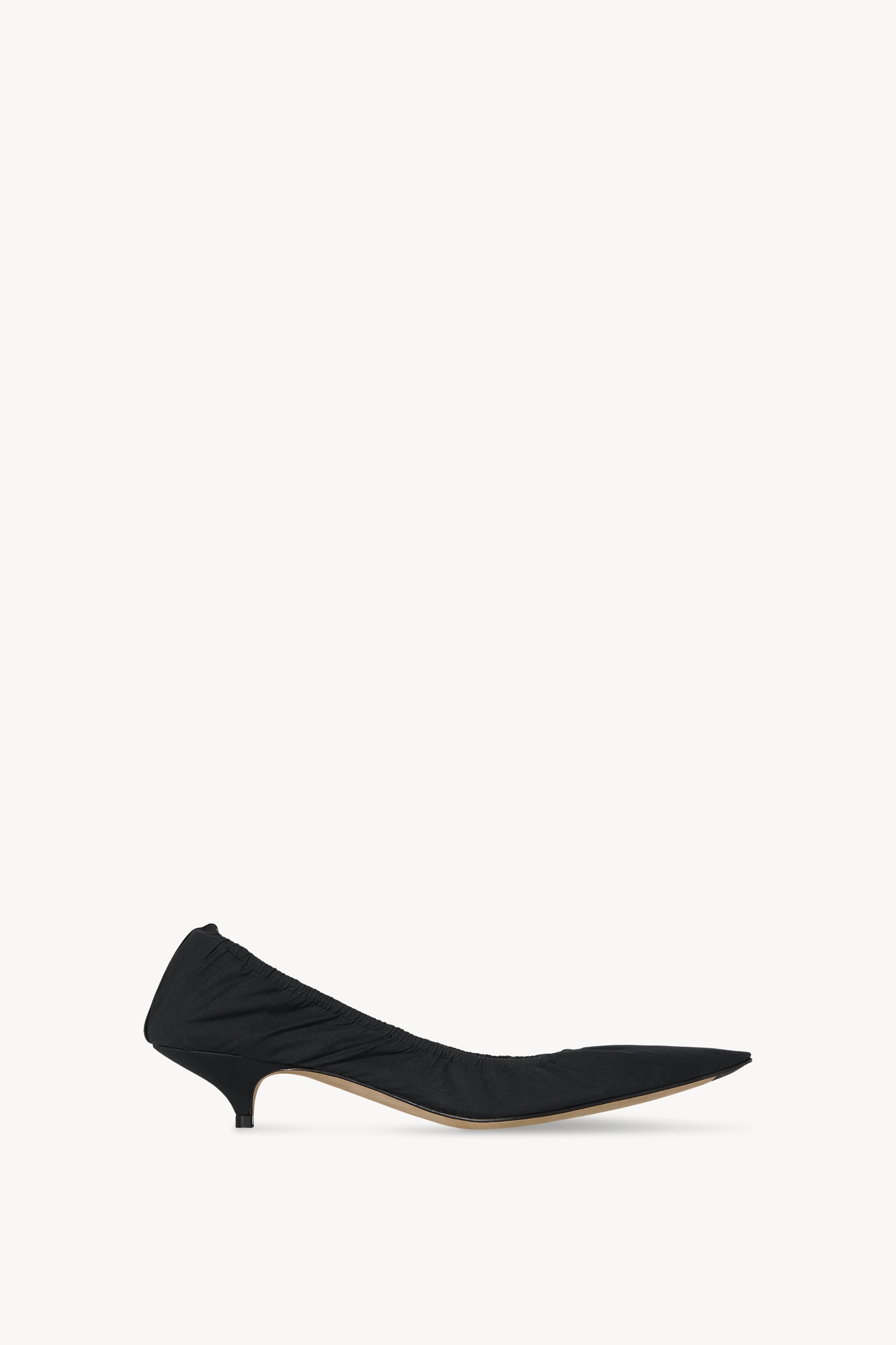 Liisa Kitten Heel in Cotton - 1