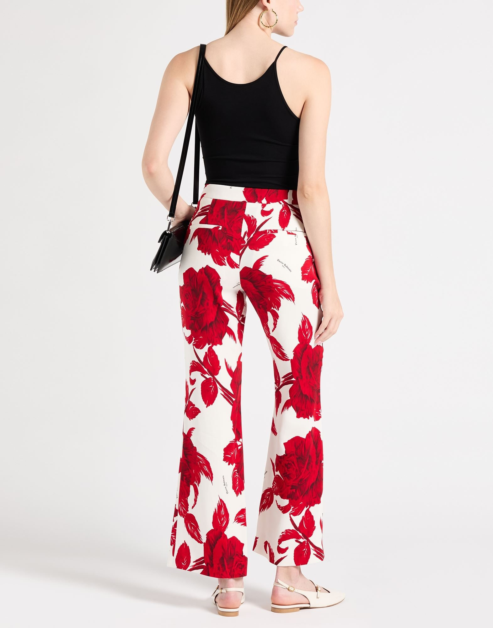 Red Women's Casual Pants - 4