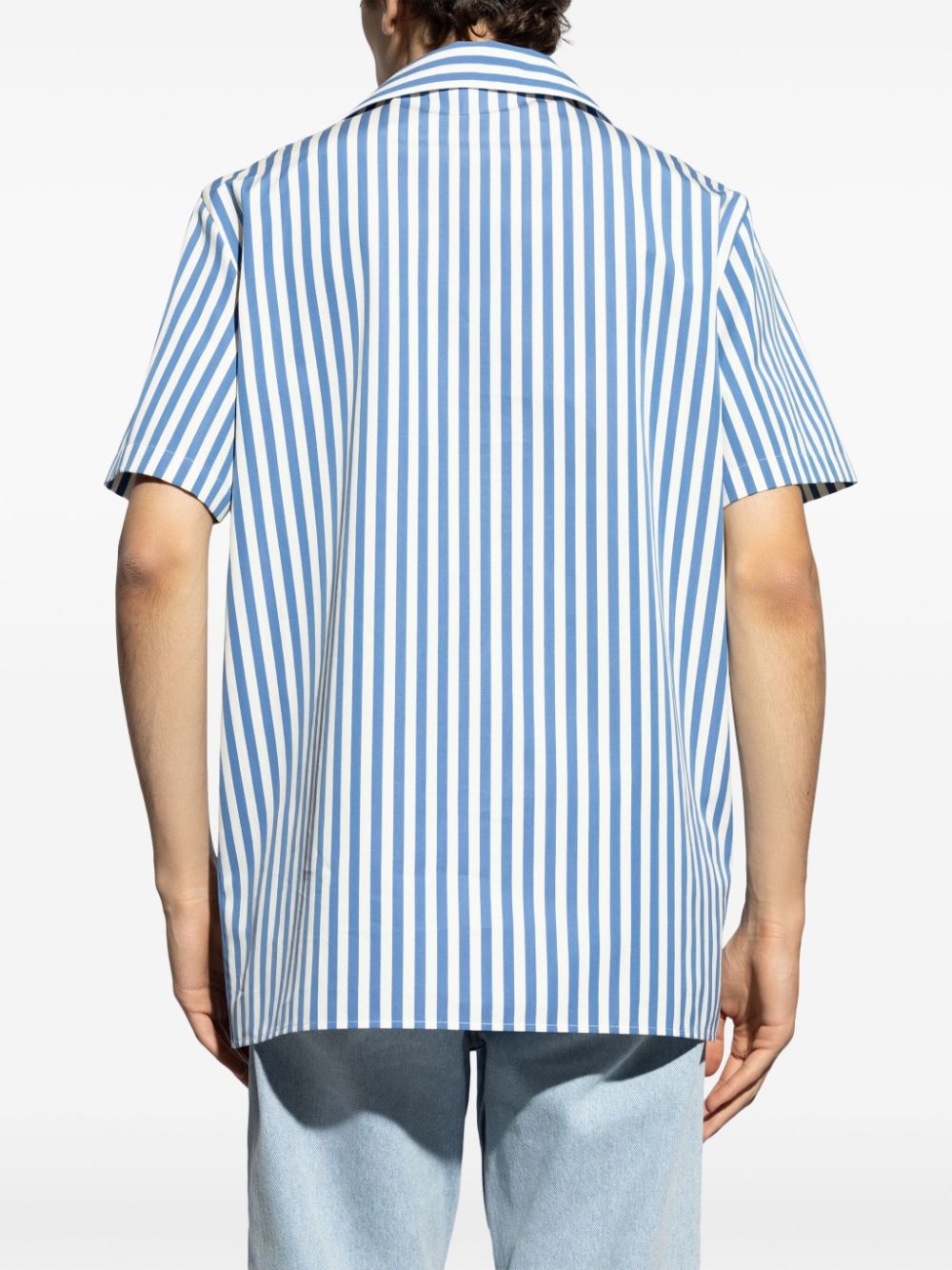 striped cotton shirt - 4