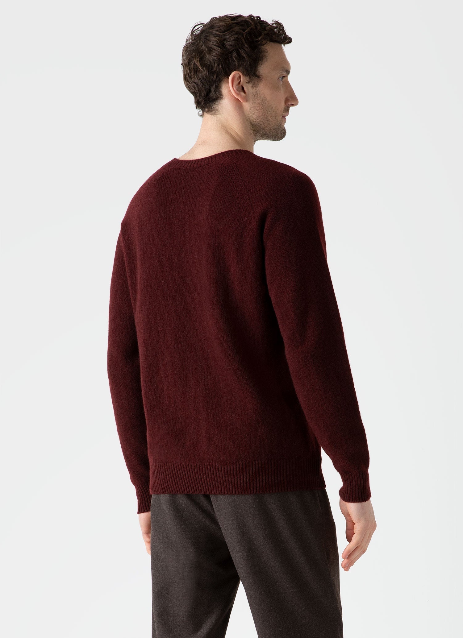 Lambswool Crew Neck Jumper - 4