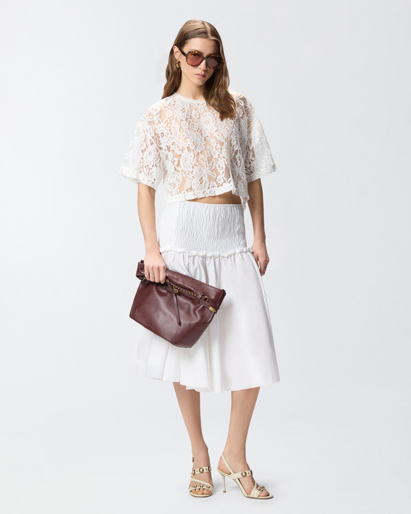 CROPPED LACE T-SHIRT 4