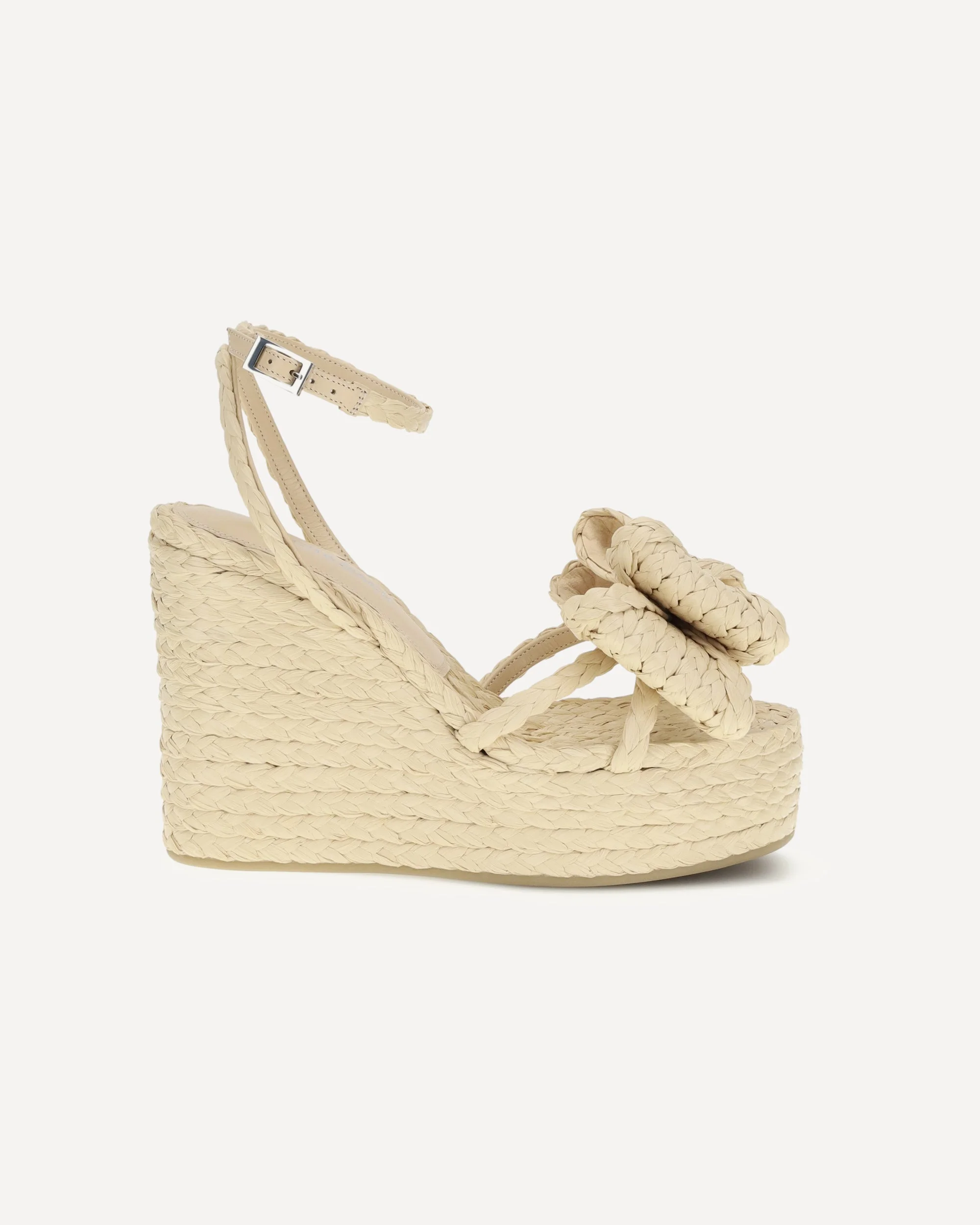 Le Cadeau raffia wedge Sandals - 1