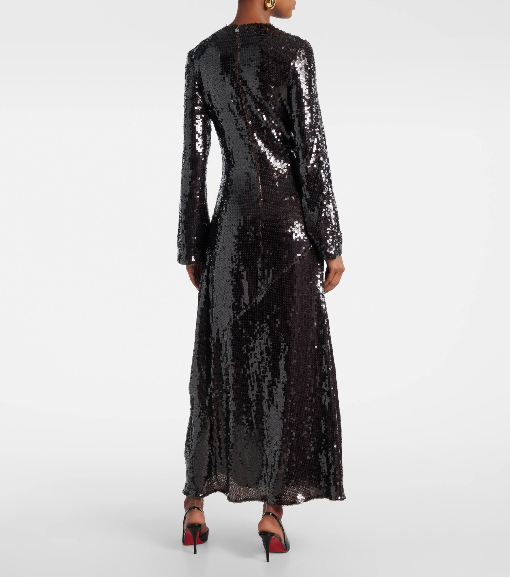 Sequined maxi dress - 3