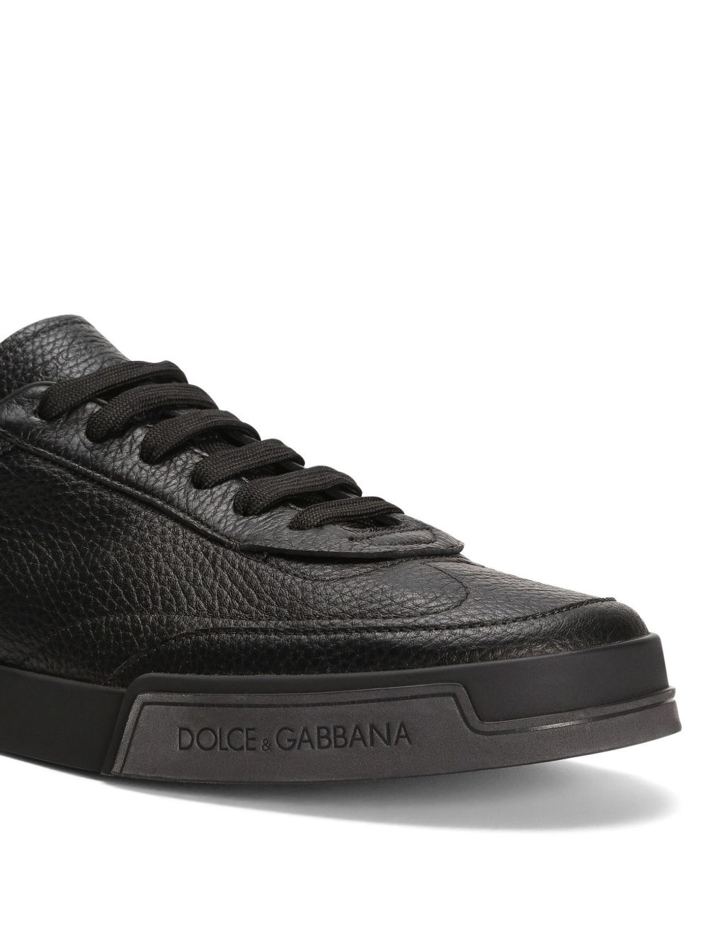leather sneakers - 4