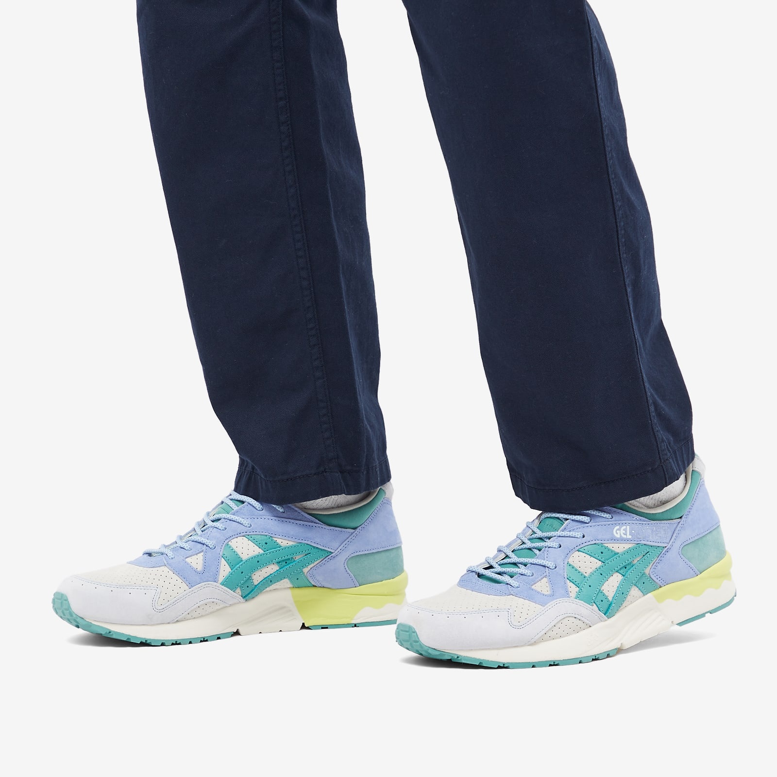 Asics gel lyte v azul online