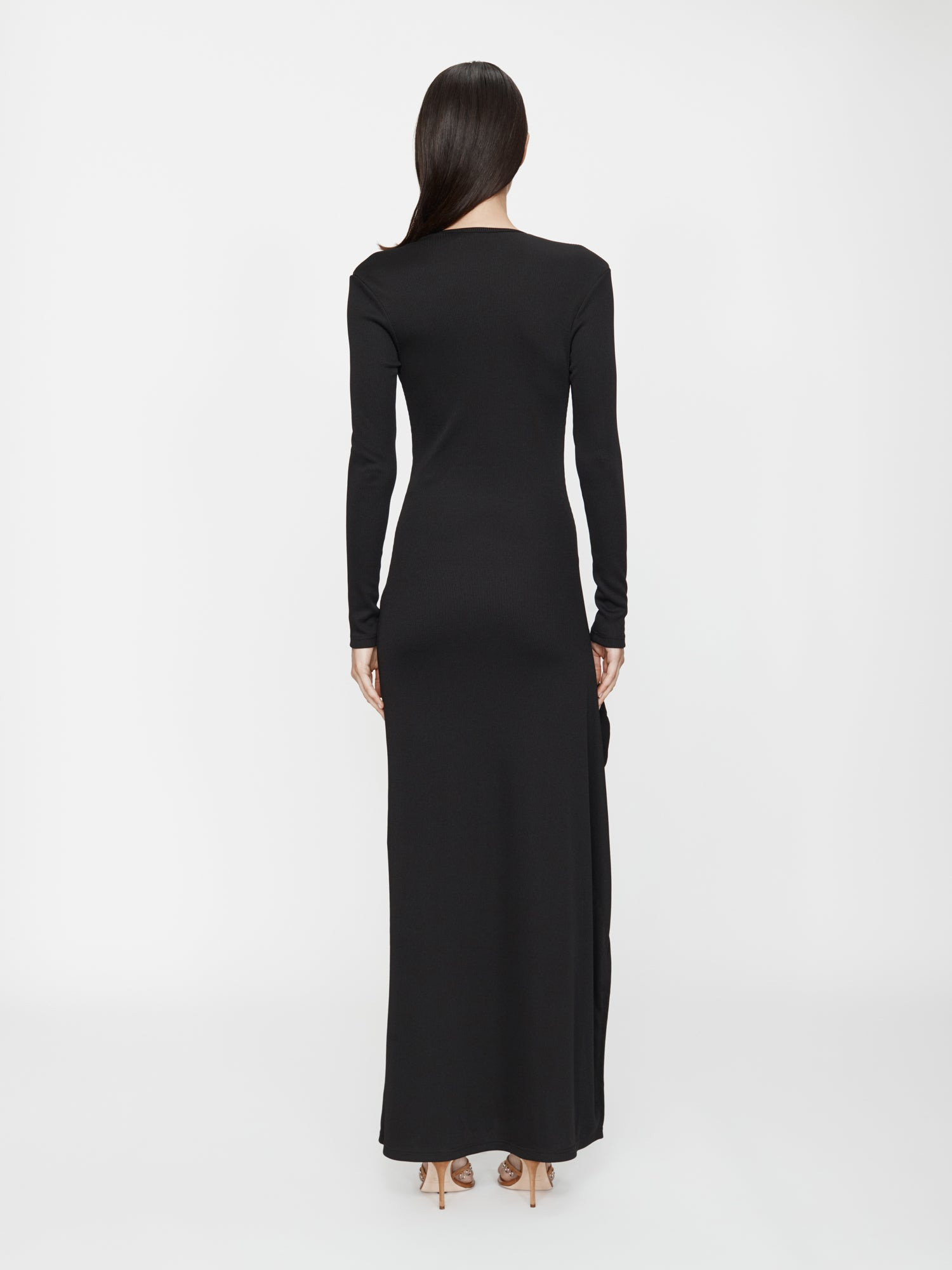 Mineral Stone Cascade Long Sleeve Dress - 5