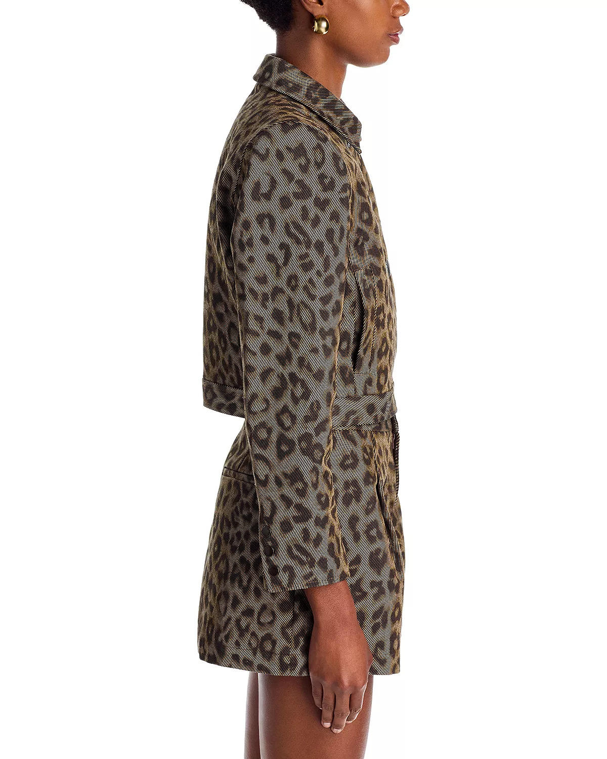 Marla Crop Leopard Jacket - 4