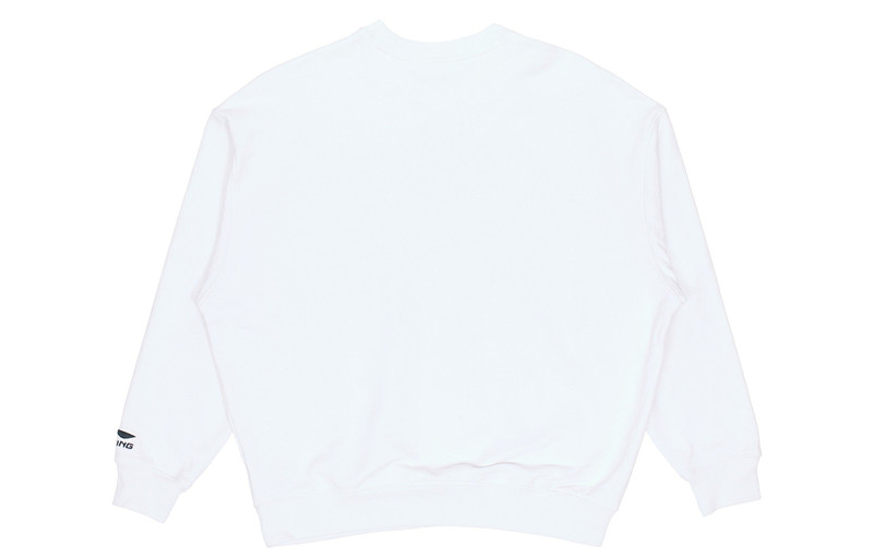 Li-Ning Li-Ning New York Fashion Week Loose Pullover 'White' AWDP737-1 outlook