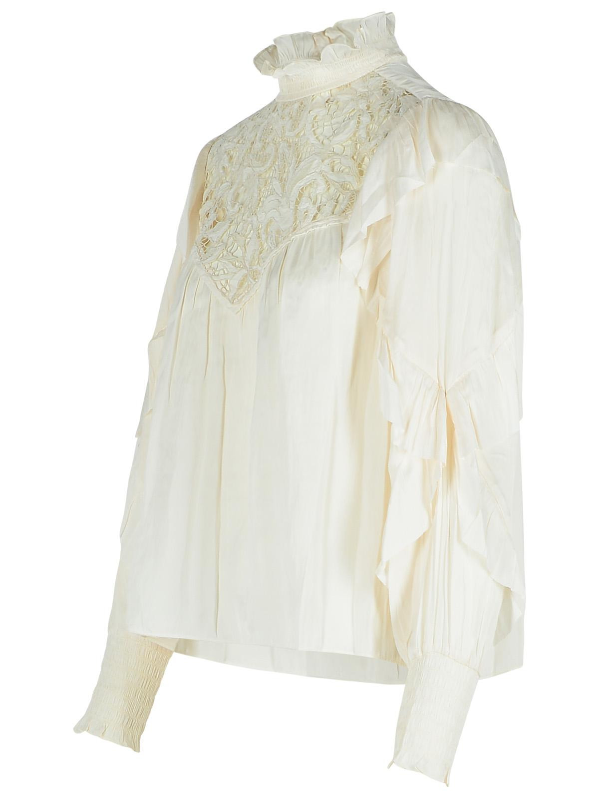 Isabel Marant 'Seila' Beige Polyester Blouse Women - 2