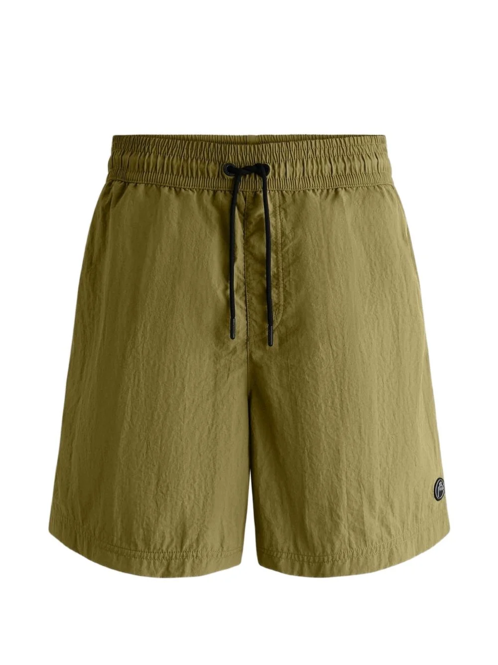 Halfi logo-patch swim shorts - 1