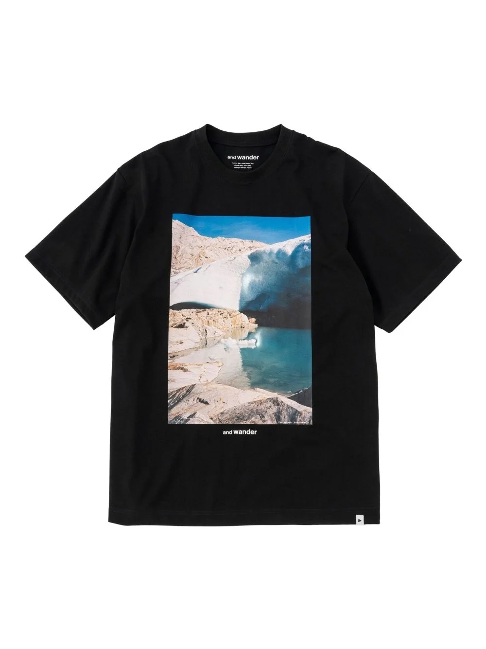 graphic stamp T-shirt - 1