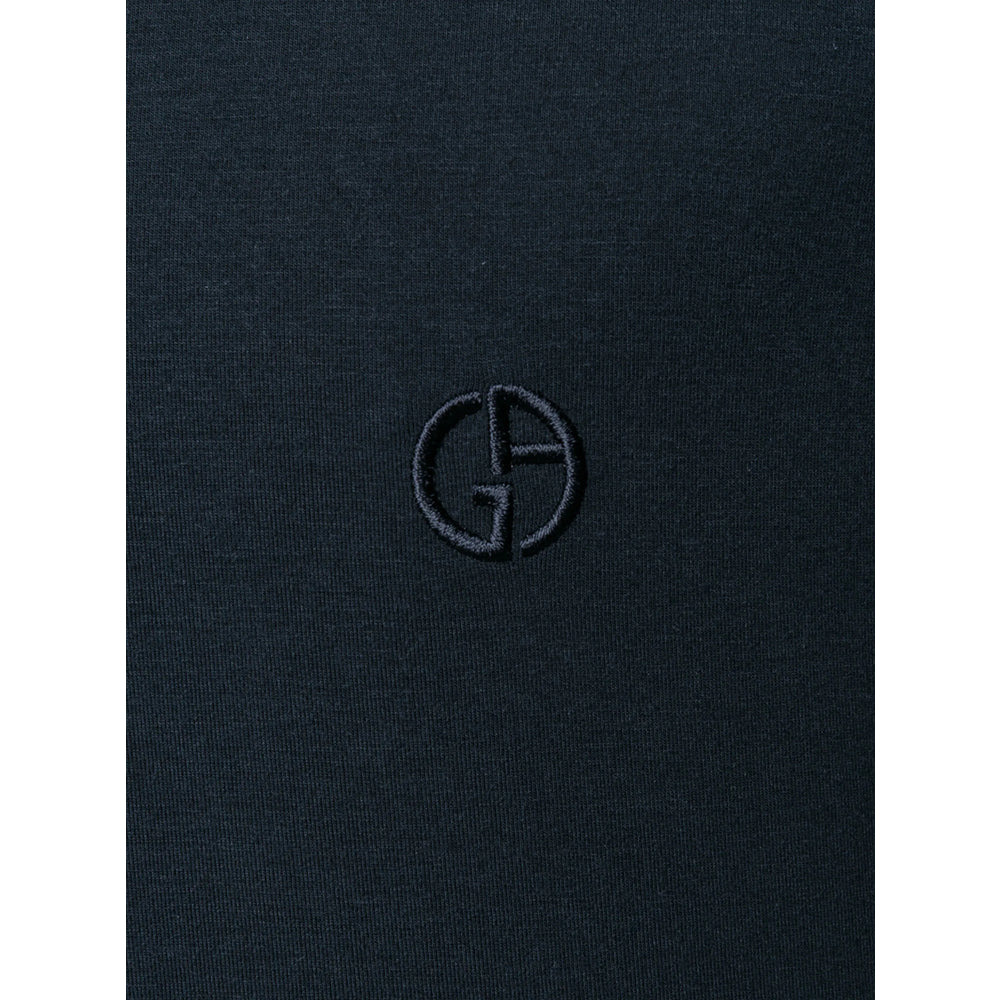 Giorgio Armani Blue T-Shirts & Vests - T-Shirts Men - 5