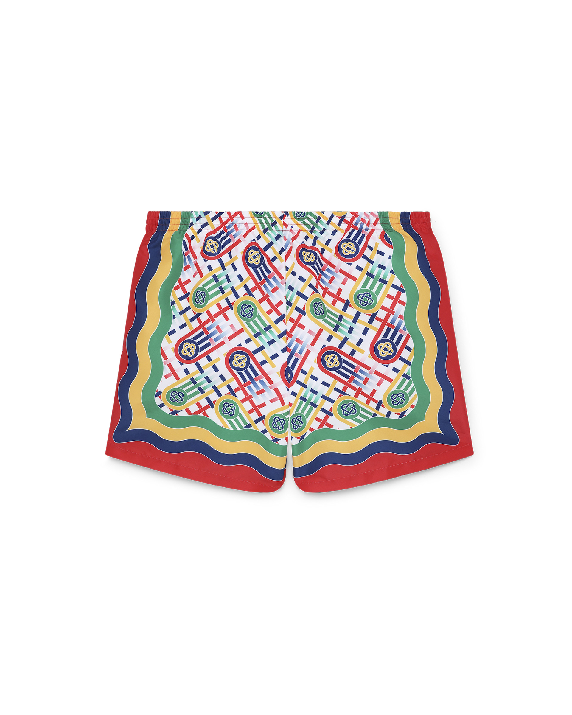 Ping Pong Monogram Swim Trunks - 2