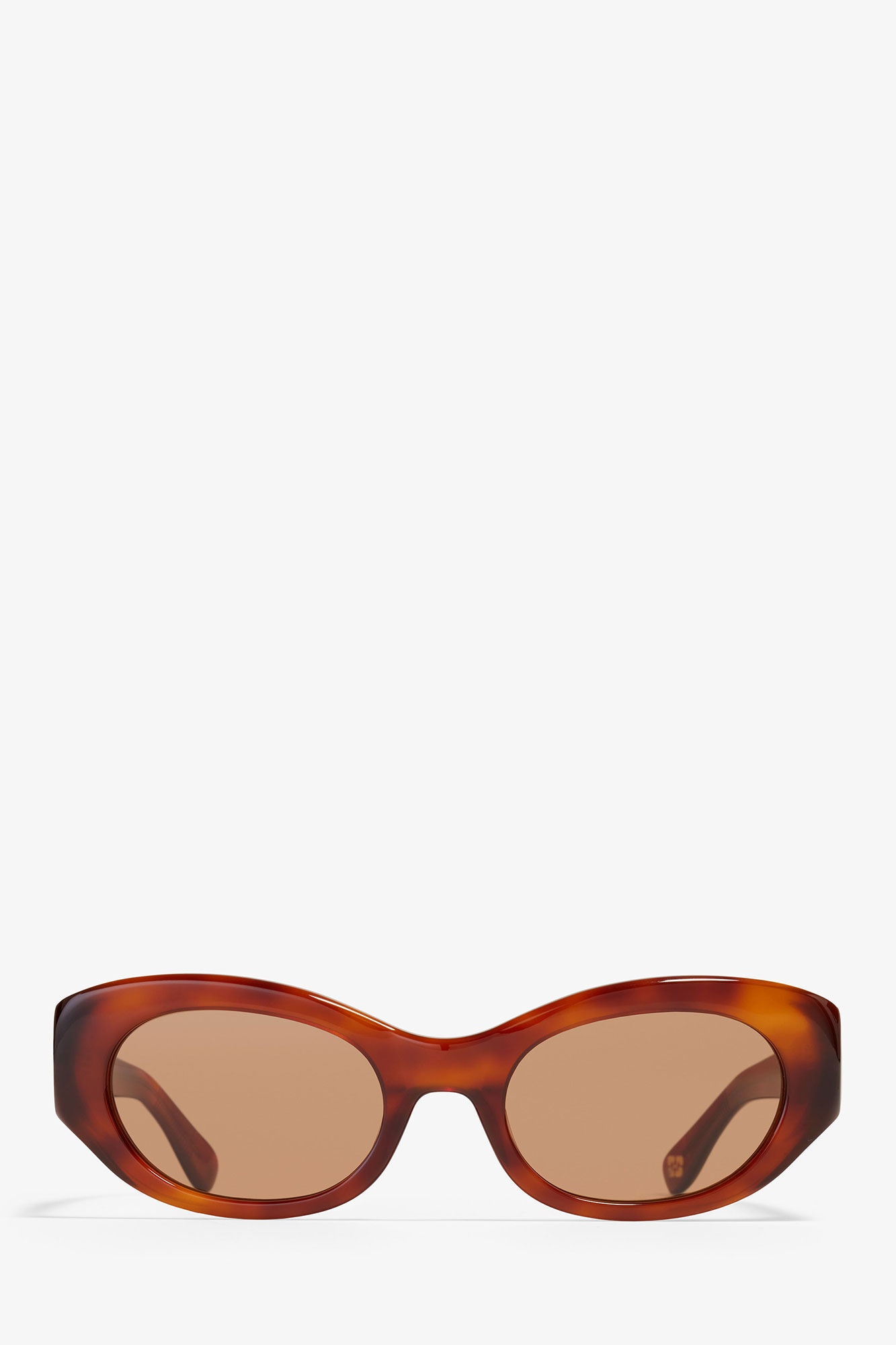 GANNI X ACE & TATE TIGER'S EYE DAKOTA SUNGLASSES - 3