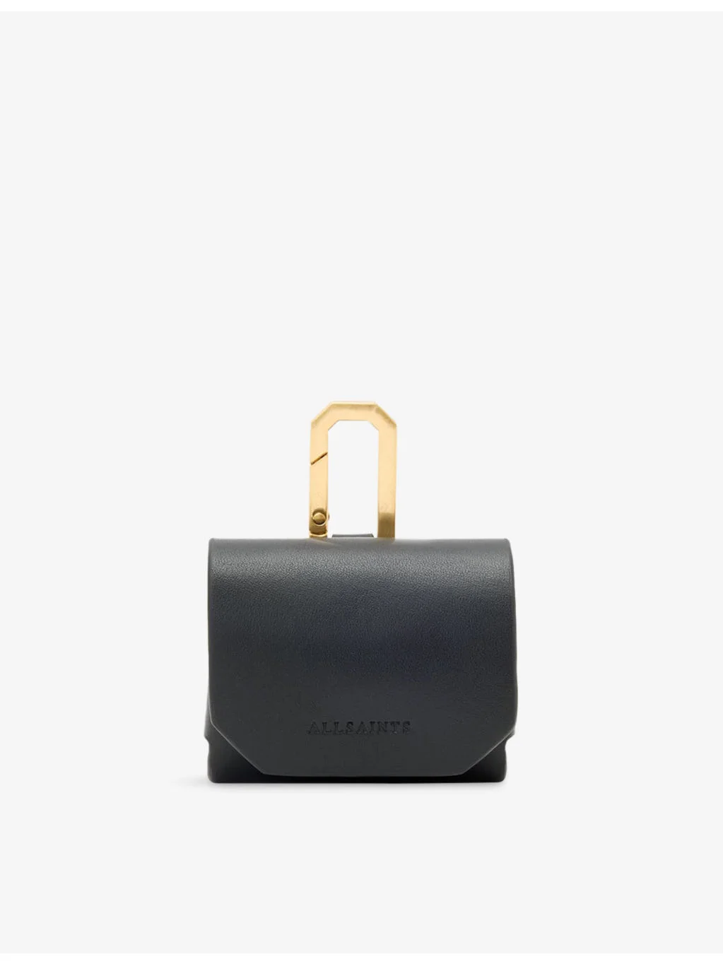 Logo-Debossed Leather AirPod Case - 1