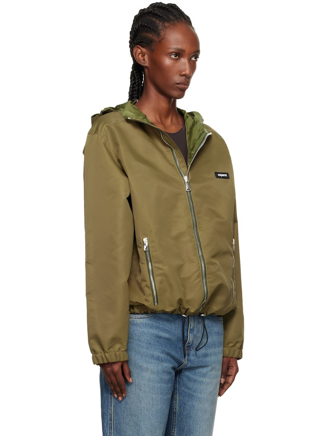 Khaki Horn Jacket - 2