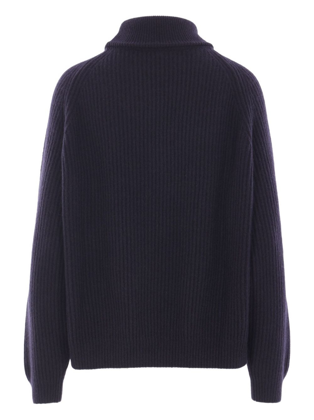ribbed turtleneck sweater - 2
