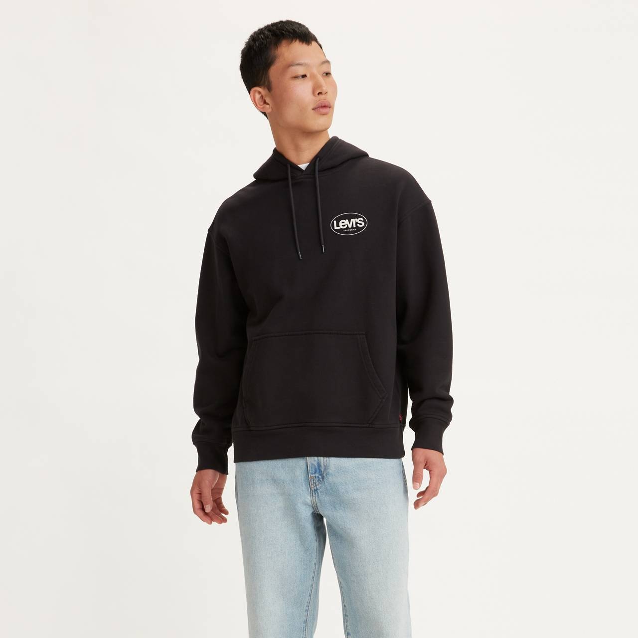 RELAXED GRAPHIC HOODIE SWEATSHIRT - 1