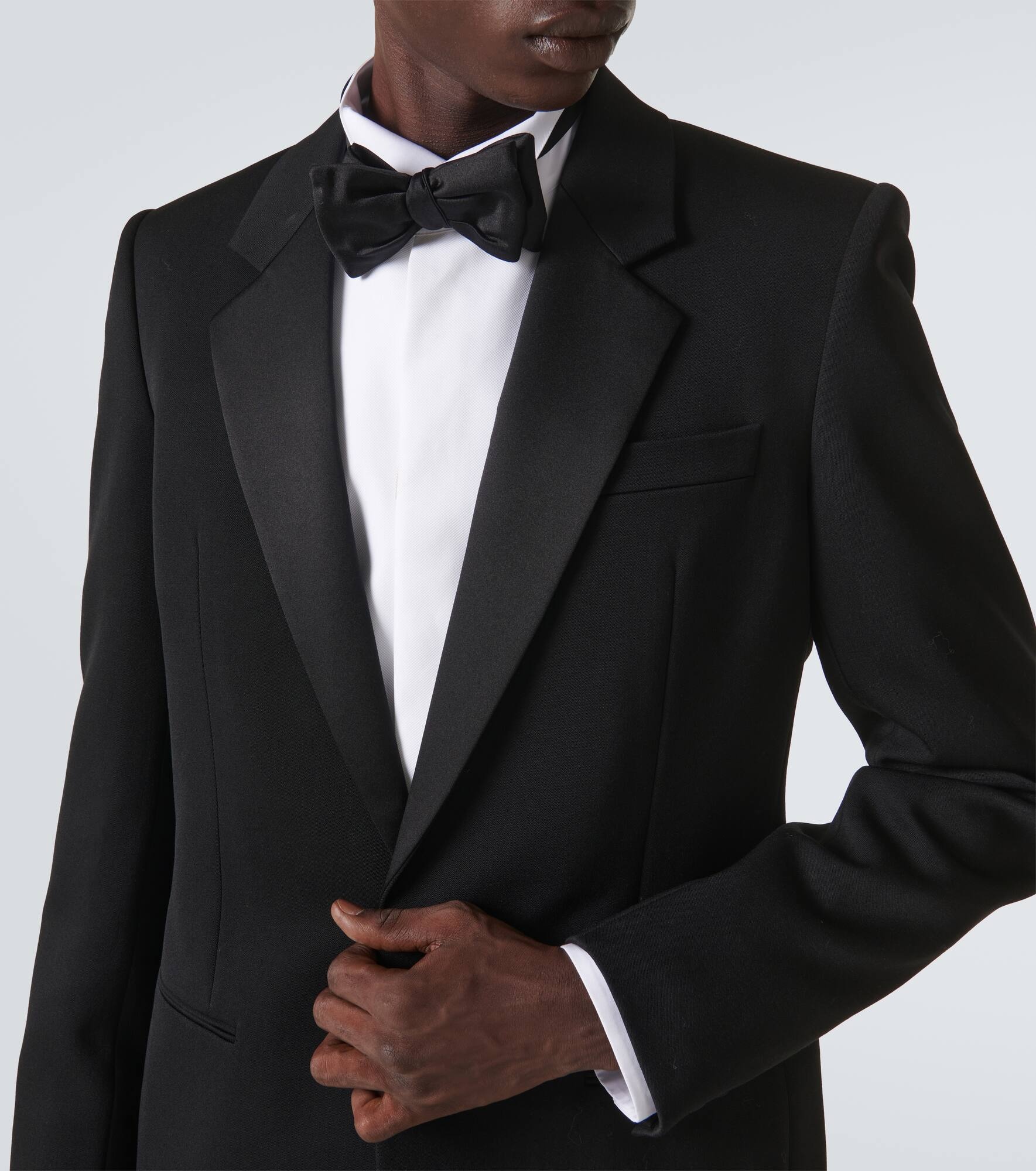 Cotton tuxedo shirt - 5
