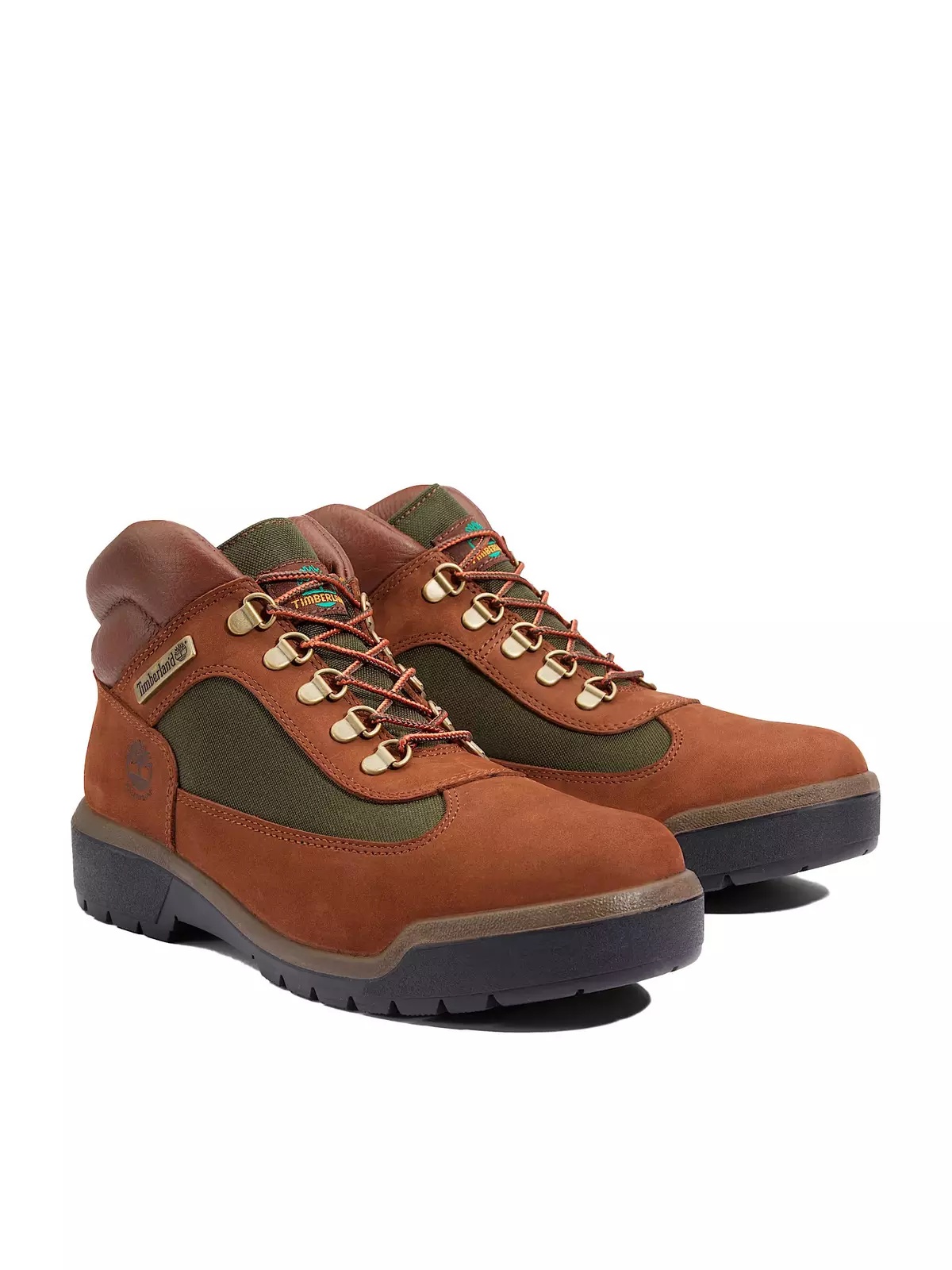 Field Mid Lace-Up "Brown/Green" Men's Waterproof Boot - 3