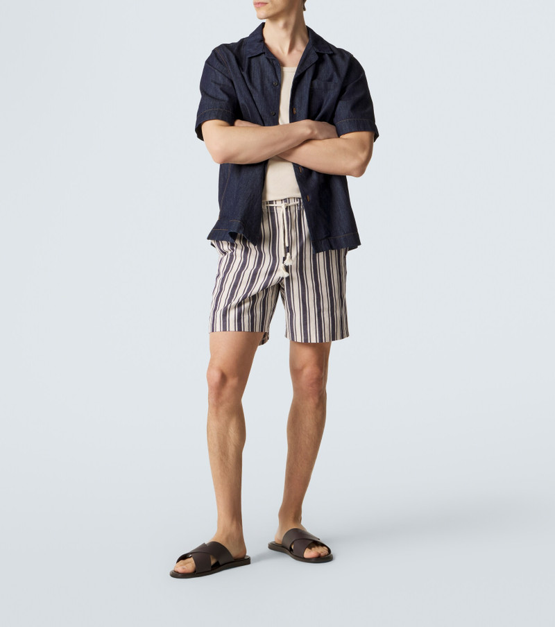 ORLEBAR BROWN Alex striped cotton shorts outlook