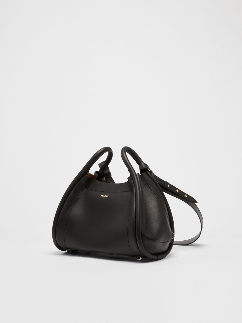 Max Mara MARINC Leather shopping tote outlook